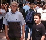 Alex and Max, our sons May 2001 in Amsterdam, Netherland.
